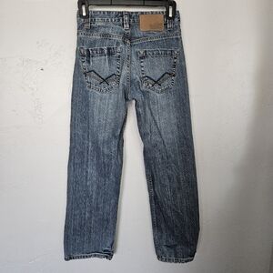 Billabong Jeans Boys 24" Waist 10 The Point Straight Leg Medium Wash Denim